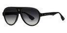 Philippe V® No4.1 PHI No4.1 Black Matt Frame Grey Gradient Lens 58 - Black Matt Frame - Grey Gradient Lens Sunglasses