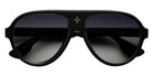 Philippe V® No4.1 PHI No4.1 Black Matt Frame Grey Gradient Lens 58 - Black Matt Frame - Grey Gradient Lens Sunglasses