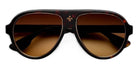 Philippe V® No4.1 PHI No4.1 Tort Frame Brown Gradient Lens 58 - Tort Frame - Brown Gradient Lens Sunglasses