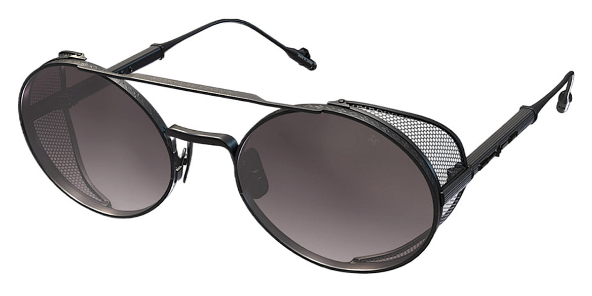 Philippe V® No5.2 PHI No5.2 Black Matt Frame Grey Flashed Gradient Lens 55 - Black Matt Frame - Grey Flashed Gradient Lens Sunglasses