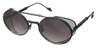 Philippe V® No5.2 PHI No5.2 Black Matt Frame Grey Flashed Gradient Lens 55 - Black Matt Frame - Grey Flashed Gradient Lens Sunglasses