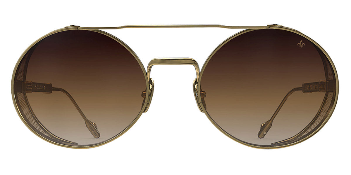 Philippe V® No5.2 PHI No5.2 Gold Frame Brown Gradient Lens 55 - Gold Frame - Brown Gradient Lens Sunglasses