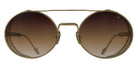 Philippe V® No5.2 PHI No5.2 Gold Frame Brown Gradient Lens 55 - Gold Frame - Brown Gradient Lens Sunglasses