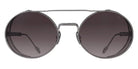 Philippe V® No5.2 PHI No5.2 Silver Frame Grey Gradient Lens 55 - Silver Frame - Grey Gradient Lens Sunglasses