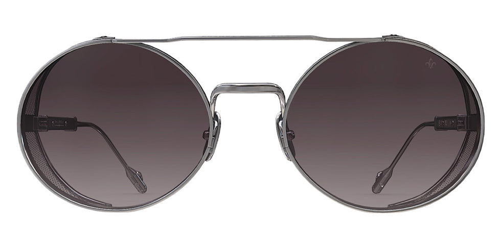 Philippe V® No5.2 PHI No5.2 Silver Frame Grey Gradient Lens 55 - Silver Frame - Grey Gradient Lens Sunglasses
