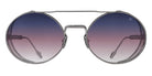 Philippe V® No5.2 PHI No5.2 Silver Frame Sunset83 Gradient Lens 55 - Silver Frame - Sunset83 Gradient Lens Sunglasses