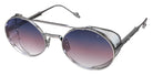 Philippe V® No5.2 PHI No5.2 Silver Frame Sunset83 Gradient Lens 55 - Silver Frame - Sunset83 Gradient Lens Sunglasses