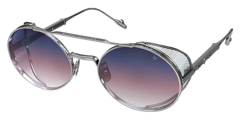 Philippe V® No5.2 PHI No5.2 Silver Frame Sunset83 Gradient Lens 55 - Silver Frame - Sunset83 Gradient Lens Sunglasses