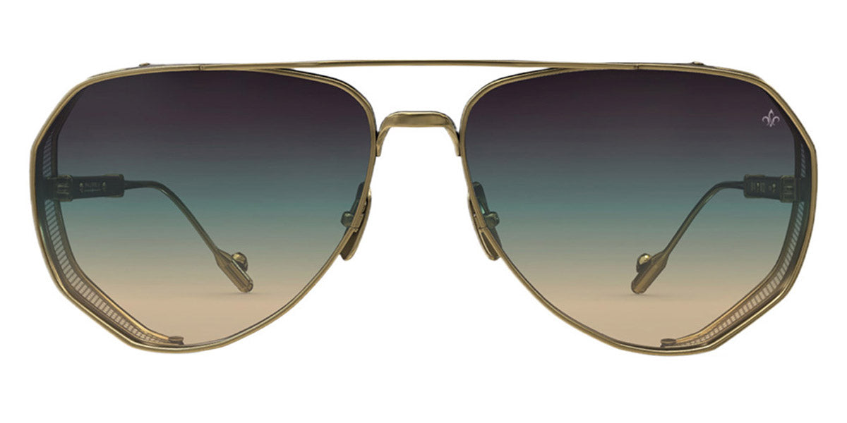 Philippe V® No7.2 PHI No7.2 Gold Frame Sunrise80 Gradient Lens 61 - Gold Frame - Sunrise80 Gradient Lens Sunglasses