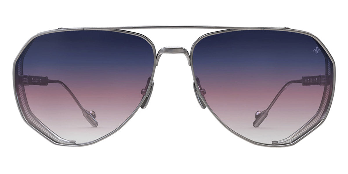 Philippe V® No7.2 PHI No7.2 Silver Frame Sunset83 Gradient Lens 61 - Silver Frame - Sunset83 Gradient Lens Sunglasses