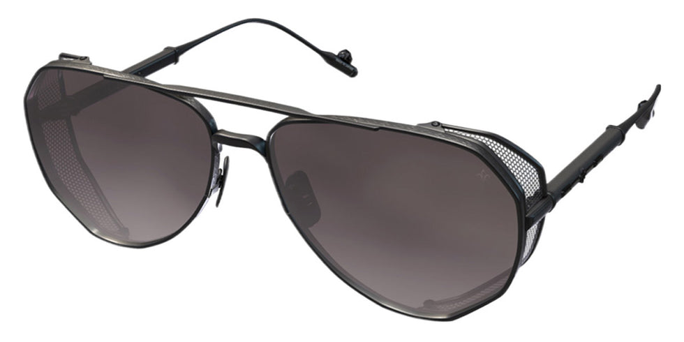 Philippe V® No7.2 PHI No7.2 Black Matt Frame Grey Flashed Gradient Lens 61 - Black Matt Frame - Grey Flashed Gradient Lens Sunglasses