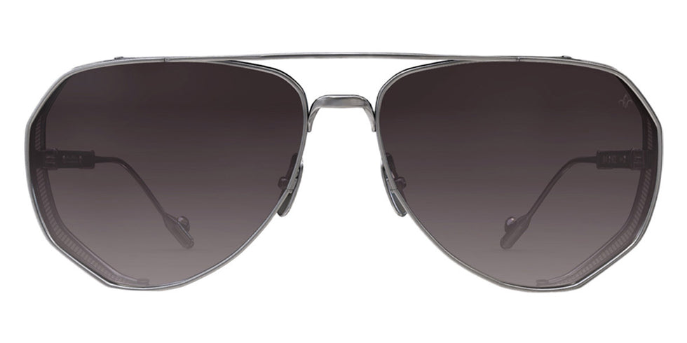 Philippe V® No7.2 PHI No7.2 Silver Frame Grey Gradient Lens 61 - Silver Frame - Grey Gradient Lens Sunglasses