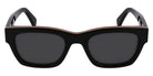 Paul Smith® LOXHAM PSM PS24620S 001 52 - 001 Black Multistripes Sunglasses