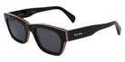 Paul Smith® LOXHAM PSM PS24620S 001 52 - 001 Black Multistripes Sunglasses