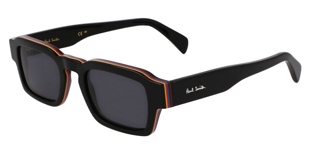 Paul Smith® LATIMER PSM PS24621S 001 49 - 001 Black Multistripes Sunglasses
