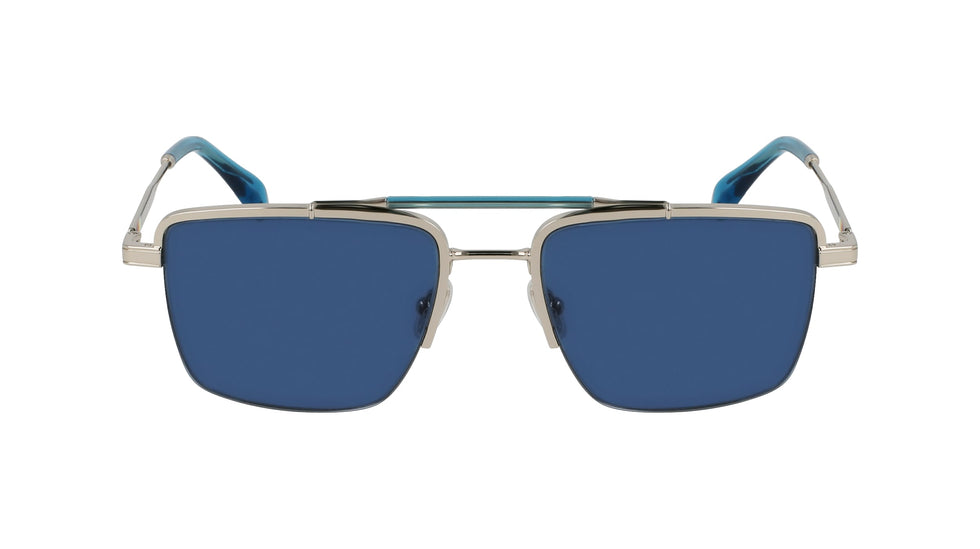 Paul Smith® Landor PSM PS24109S 004 55 - 004 Silver/Blue Sunglasses