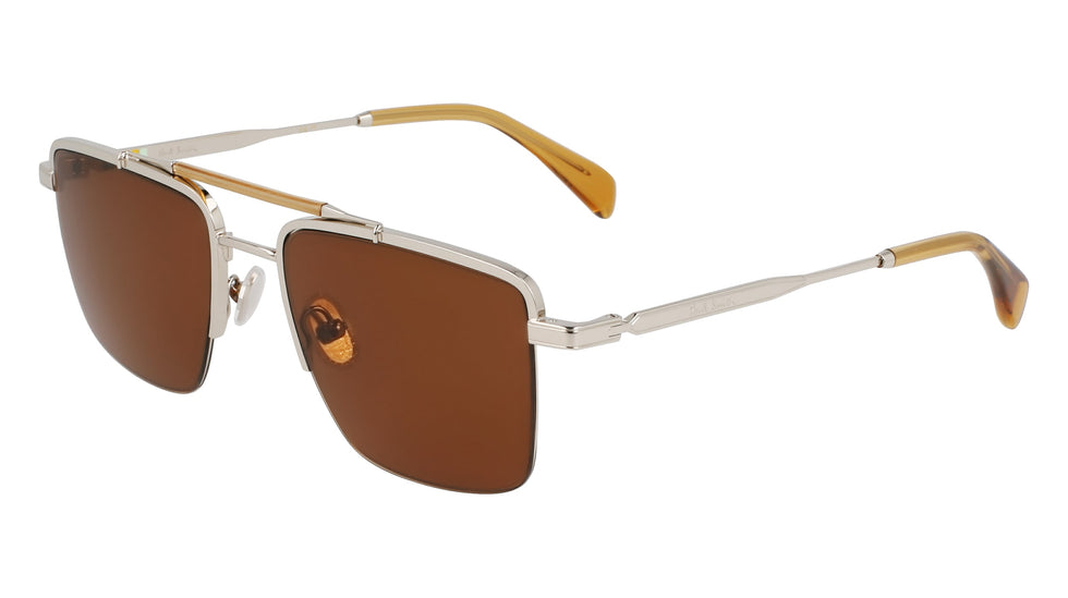Paul Smith® Landor PSM PS24109S 006 55 - 006 Silver/Caramel Sunglasses