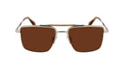 Paul Smith® Landor PSM PS24109S 006 55 - 006 Silver/Caramel Sunglasses