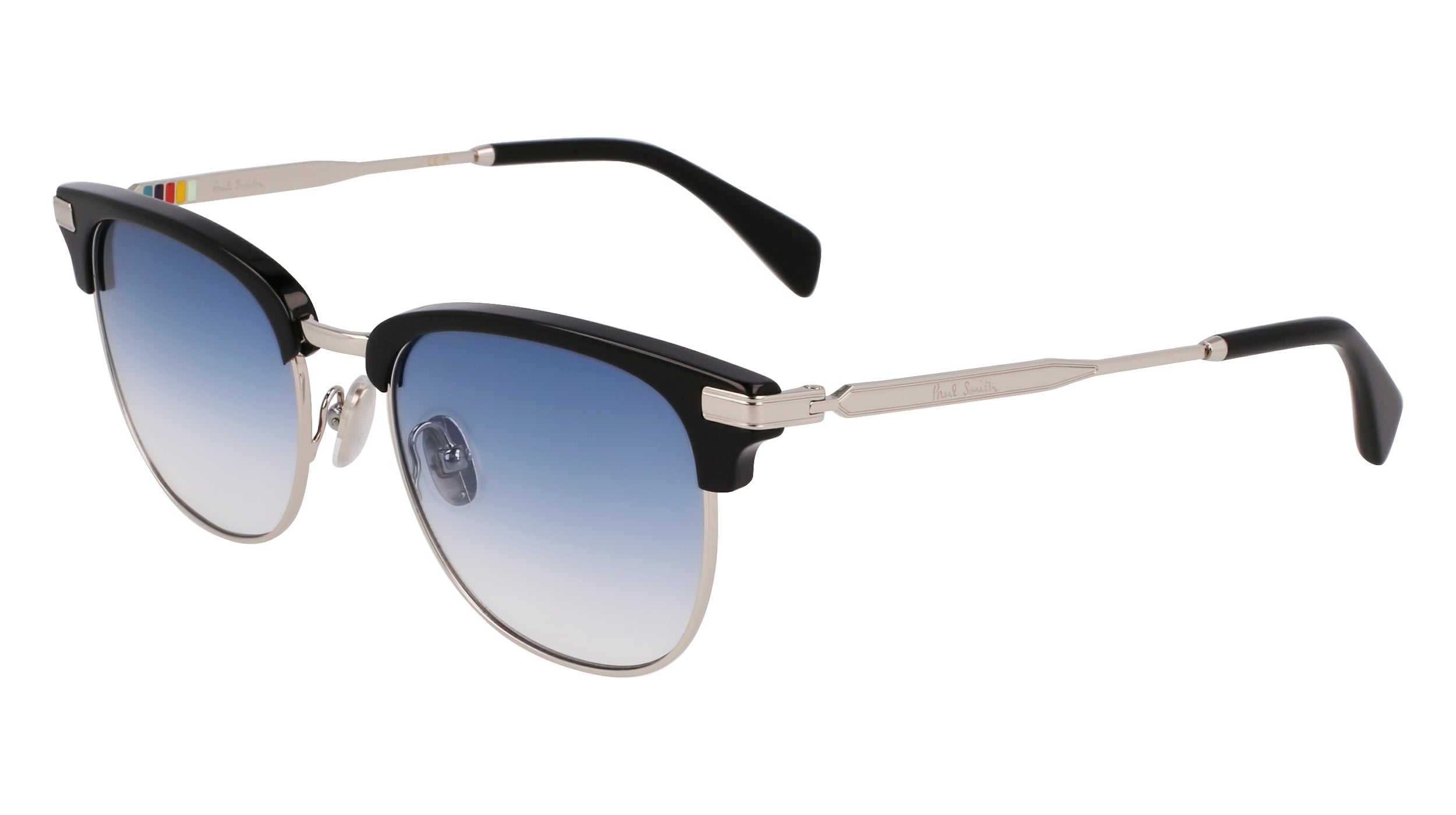 Paul Smith® Linden PSM PS24111S 045 52 - 045 Silver/Black Sunglasses