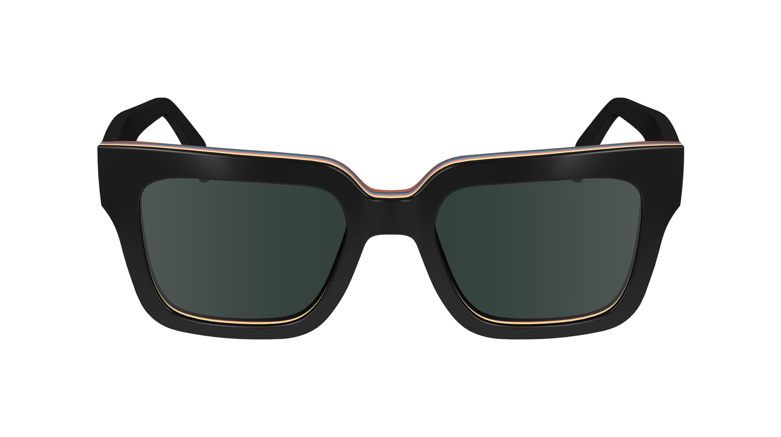 Paul Smith® Kenton PSM PS24601S 001 52 - 001 Black Multistripes Sunglasses