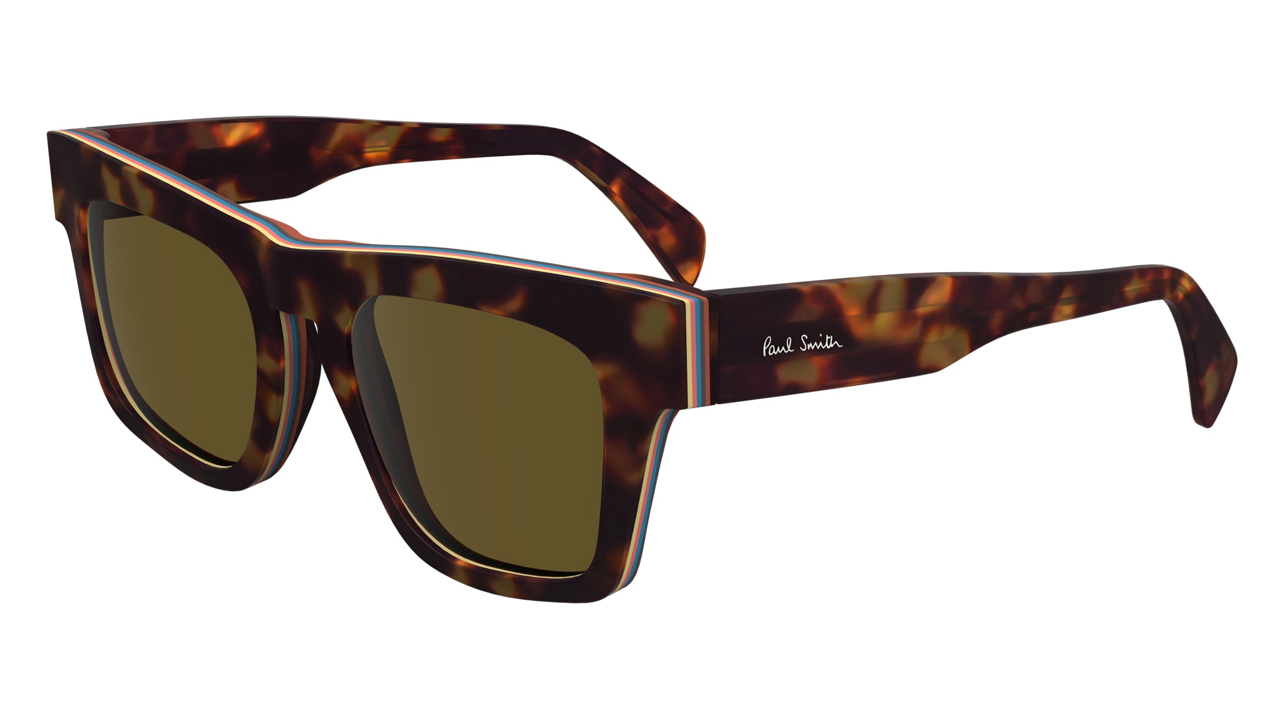 Paul Smith® Kramer PSM PS24602S 214 51 - 214 Havana Multistripes Sunglasses