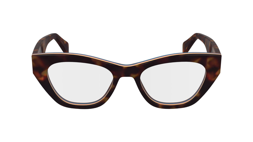 Paul Smith® Korda PSM PS24606 214 50 - 214 Havana Multistripes Eyeglasses