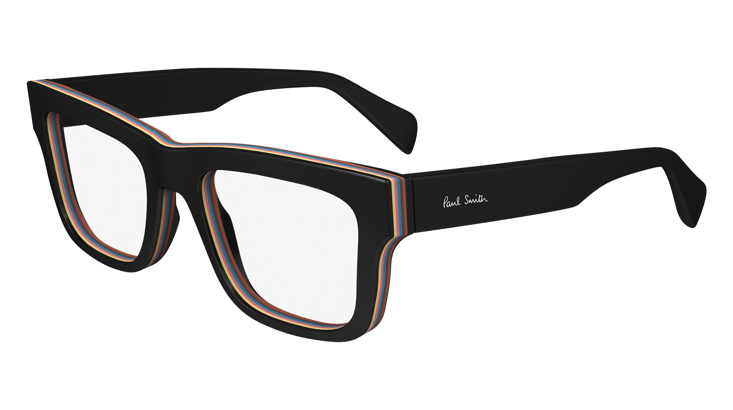 Paul Smith® Kimpton PSM PS24607 001 51 - 001 Black Multistripes Eyeglasses
