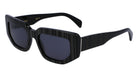 Paul Smith® Kennet PSM PS24617S 007 54 - 007 Allover Stripes Black Sunglasses