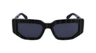 Paul Smith® Kennet PSM PS24617S 007 54 - 007 Allover Stripes Black Sunglasses