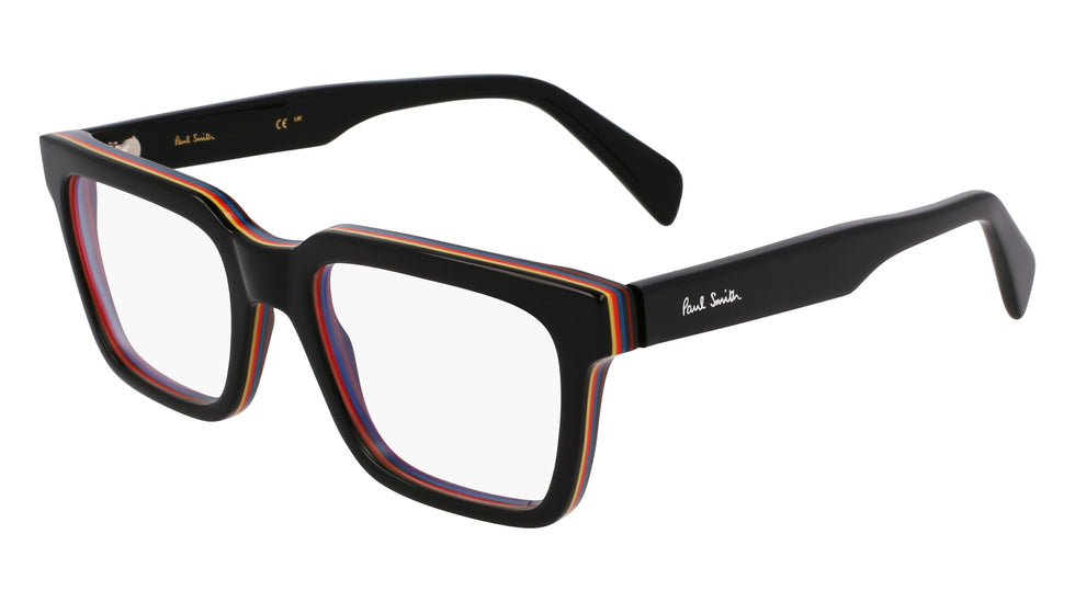 Paul Smith® Langley PSM PS24623 001 52 - 001 Black Multistripes Eyeglasses