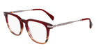 Paul Smith® Ledbury PSM PS24624 602 50 - 602 Transparent Bordeaux/Striped Eyeglasses