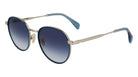 Paul Smith® Mabley PSM PS25100S 710 53 - 710 Light Gold/Petrol Sunglasses