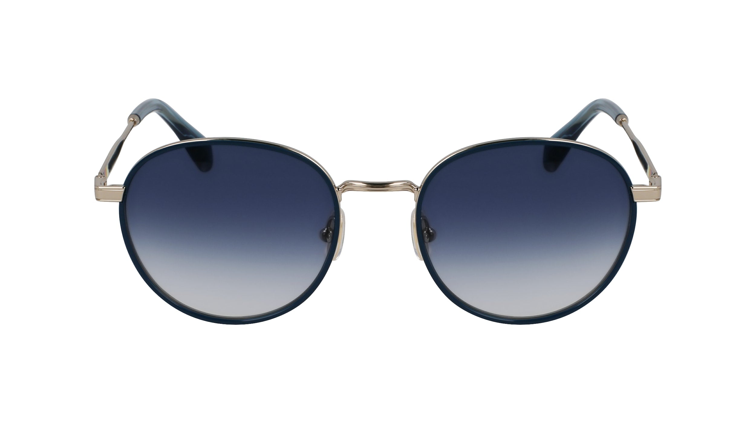 Paul Smith® Mabley PSM PS25100S 710 53 - 710 Light Gold/Petrol Sunglasses