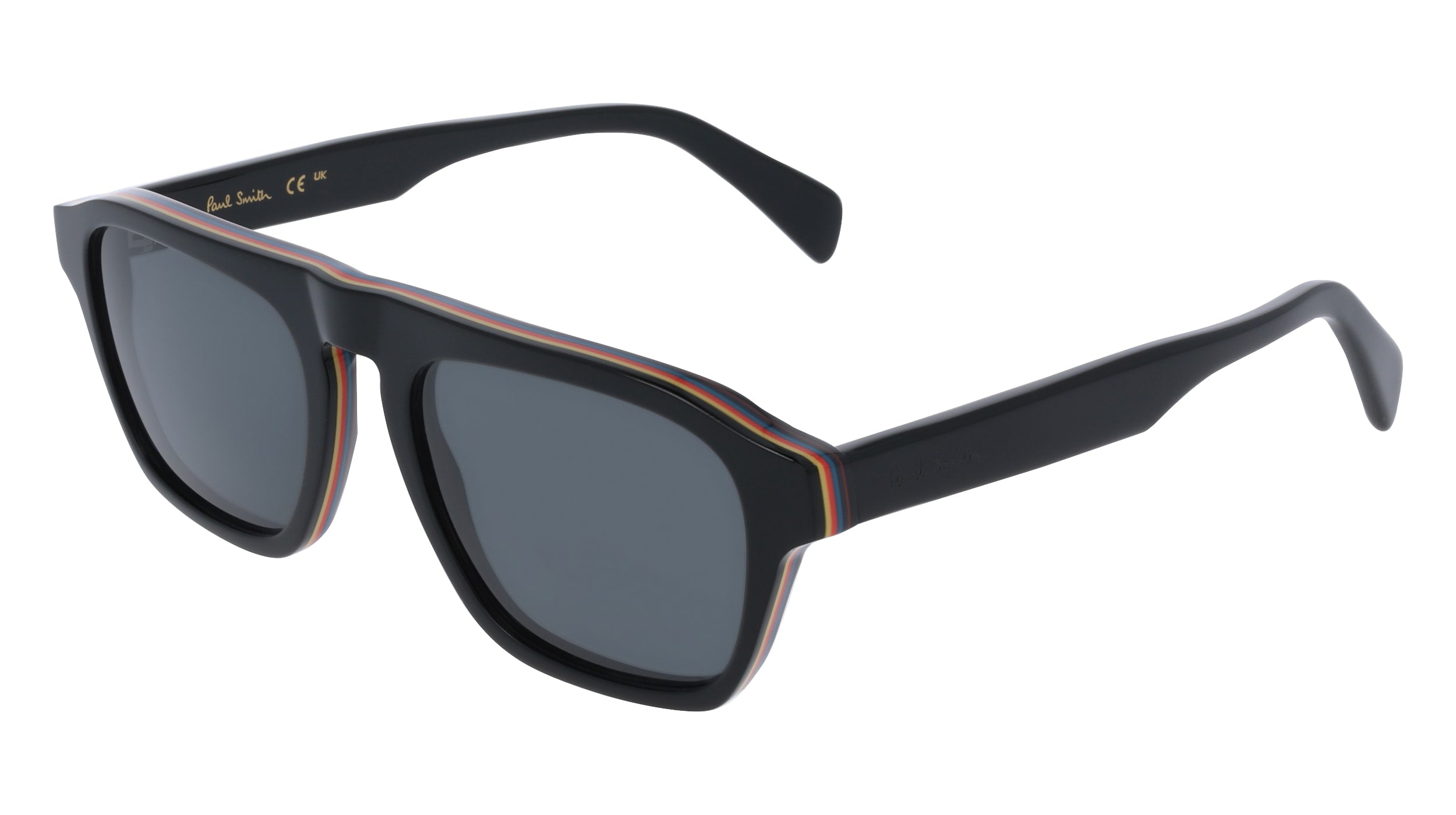 Paul Smith® Macleod PSM PS25602S 001 54 - 001 Black Multistripes Sunglasses