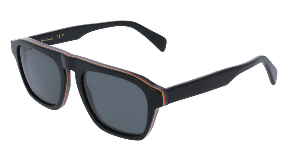 Paul Smith® Macleod PSM PS25602S 001 54 - 001 Black Multistripes Sunglasses