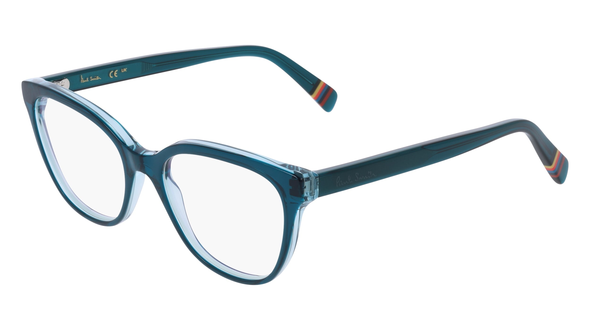 Paul Smith® Maley PSM PS25605 400 51 - 400 Transparent Petrol/Azure Eyeglasses