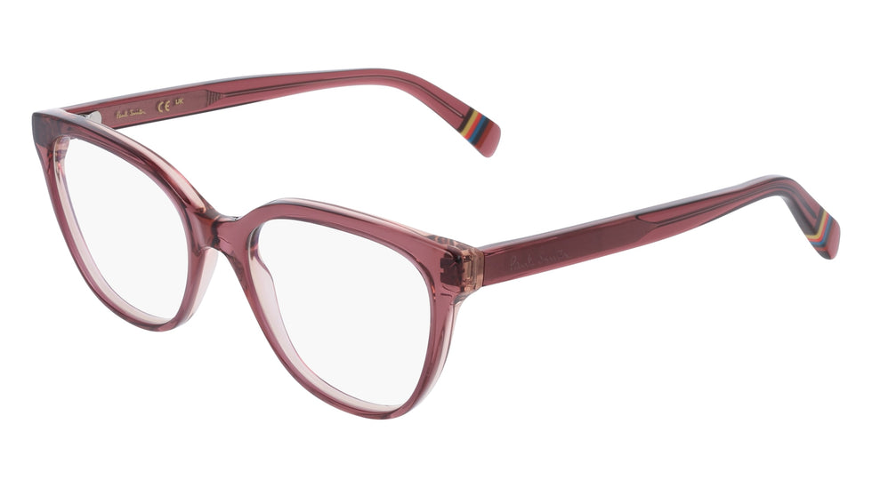 Paul Smith® Maley PSM PS25605 602 51 - 602 Transparent Burgundy/Rose Eyeglasses