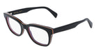 Paul Smith® Meade PSM PS25606 001 52 - 001 Black Multistripes Eyeglasses