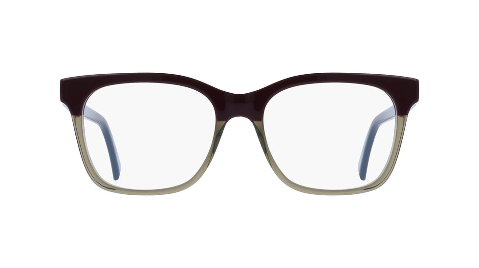 Paul Smith® Mag-Set Madron PSM PS25609 602 53 - 602 Burgundy/Transparent Khaki Eyeglasses