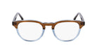 Paul Smith® Abbott V1 PSM PSOP001V1 007 48 - 007 Multistripe Brown Eyeglasses