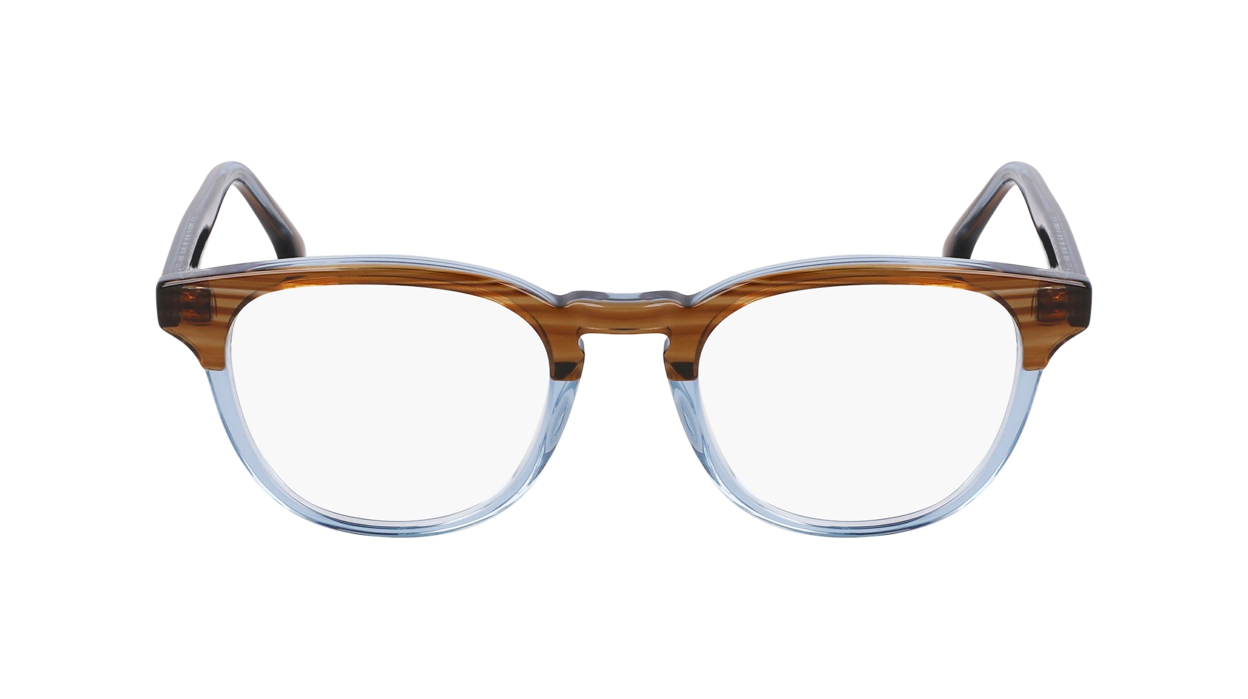 Paul Smith® Abbott V1 PSM PSOP001V1 007 48 - 007 Multistripe Brown Eyeglasses