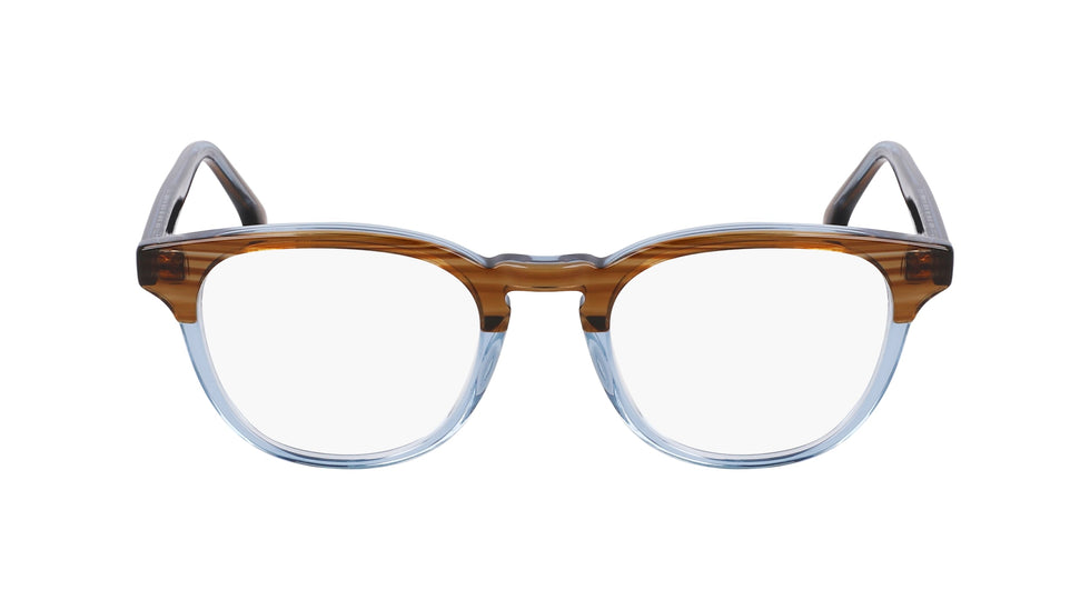 Paul Smith® Abbott V1 PSM PSOP001V1 007 48 - 007 Multistripe Brown Eyeglasses