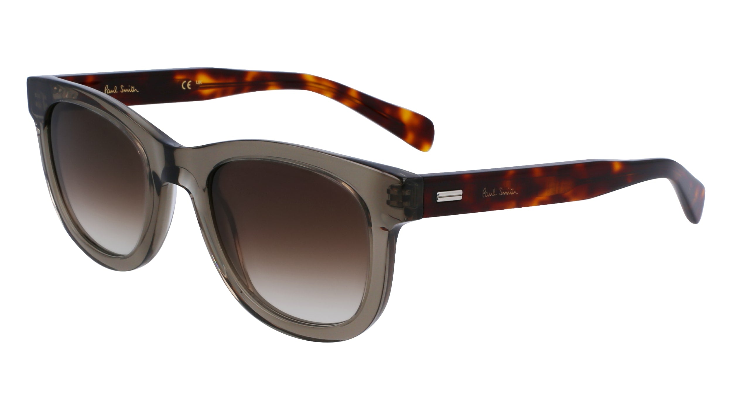 Paul Smith® Halons PSM PSSN098 317 51 - 317 Transparent Khaki Sunglasses
