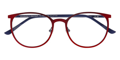 ProDesign Denmark® QUADRA 2 PDD QUADRA 2 4031 51 - Red Dark Matt Eyeglasses