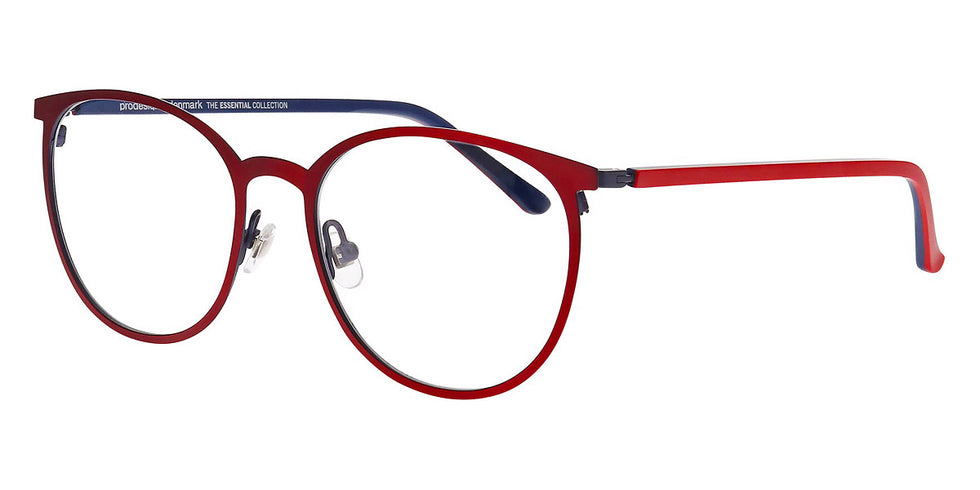 ProDesign Denmark® QUADRA 2 PDD QUADRA 2 4031 51 - Red Dark Matt Eyeglasses