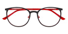 ProDesign Denmark® QUADRA 2 PDD QUADRA 2 6031 51 - Black Dark Matt Eyeglasses