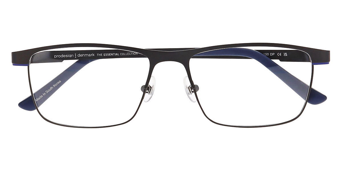 ProDesign Denmark® RACE 3 PDD RACE 3 6031 58 - Black Dark Matt Eyeglasses