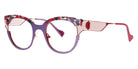 Lafont® Raffinee LAF RAFFINEE PURPLE 7744 48 - Purple Eyeglasses