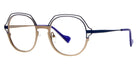 Lafont® Rythme LAF RYTHME BLUE 3772 50 - Blue Eyeglasses