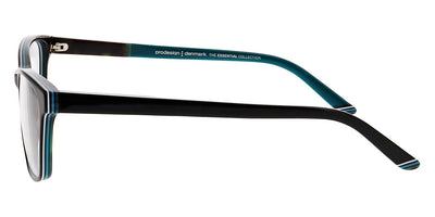 ProDesign Denmark® STRATA 1 PDD STRATA 1 6032 54 - Black Dark Shiny Eyeglasses